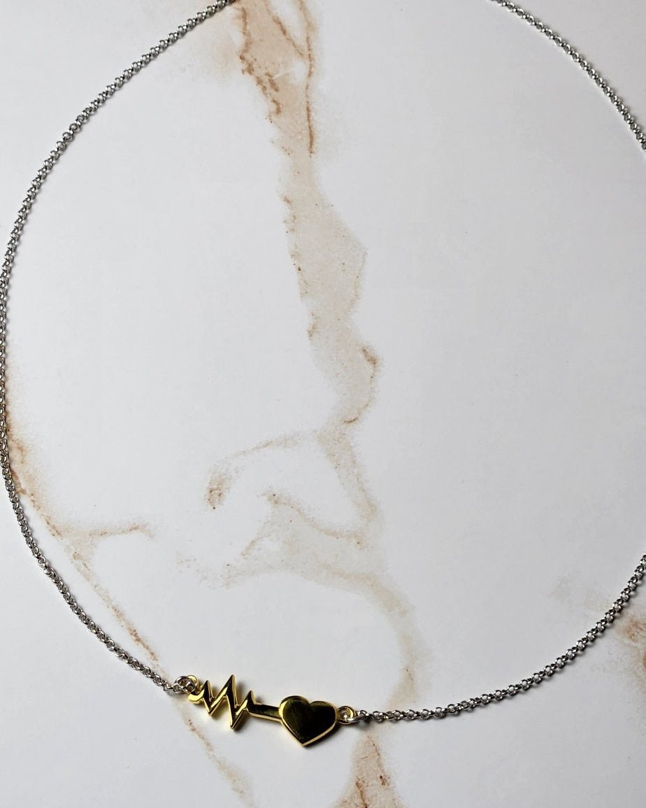Heartbeat Necklace - Lioren Jewels