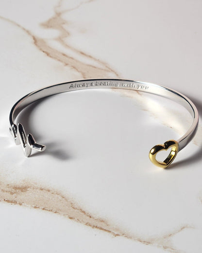 Always Beating Cuff - Lioren Jewels