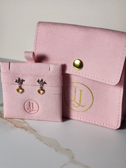 Heartbeat Drop Earrings - Lioren Jewels