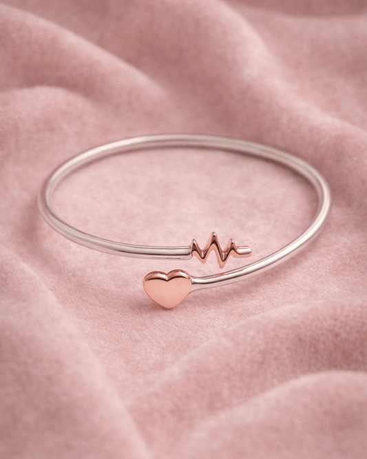 Heartbeat Embrace Bracelet - Lioren Jewels