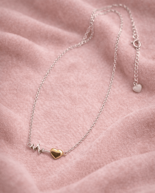 Heartbeat Necklace - Lioren Jewels