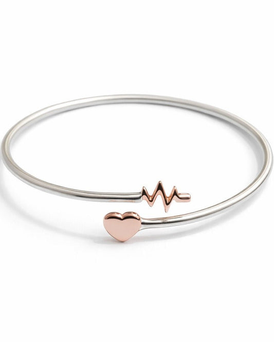 Heartbeat Embrace Bracelet - Lioren Jewels