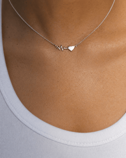 Heartbeat Necklace - Lioren Jewels