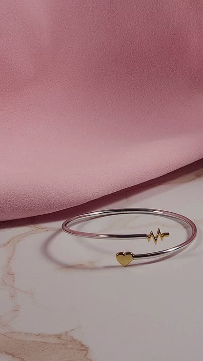 Heartbeat Embrace Bracelet
